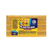 Plastelina 1kg jasnobrązowa luz