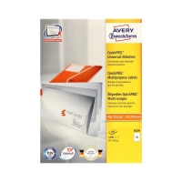 Etykiety uniwersalne 97x55/10 białe Zweckform 3679 (100)