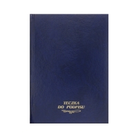 Książka podpis 10k granatowa Warta