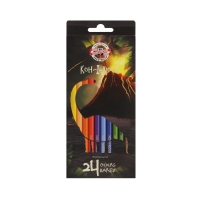 Kredki ołówkowe 24kol Dino KIN 3594