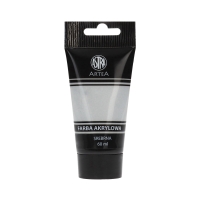 Farba akrylowa 60ml srebrna Astra Artea