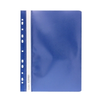 Skoroszyt miękki A4/PP granatowy zawieszany Biurfol SPP-02