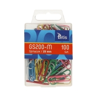 Spinacz R28 kolor (100) Tetis