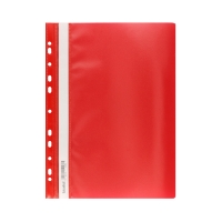 Skoroszyt miękki A4/PP czerwony zawieszany Biurfol SPP-02