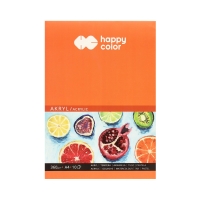 Blok do farb akrylowych A4/10 360g Happy Color