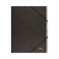 Teczka segregująca A4/6 czarna Recycle Leitz