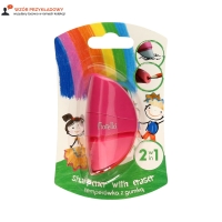 Temperówka z gumką Fiorello GR-F445