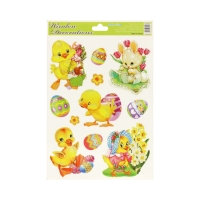 Witraż Wielkanocny brokat STEG5022/C