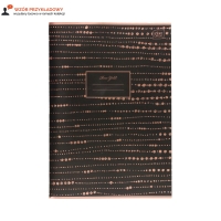 Zeszyt A4/60 kratka metallic Rose Gold Interdruk