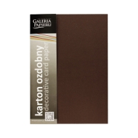 Karton wizytówkowy A4 240g Mika brązowy (20)