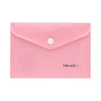Teczka kopertowa A6/PP pastel różowy Biurfol