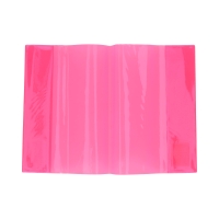 Okładka na zeszyt A5/PVC neon różowa Biurfol - 10szt.