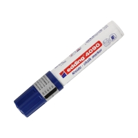Marker kredowy 4.0-15mm niebieski ścięty Edding 4090