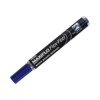 Marker tablic 1.0-5.0mm niebieski okrągły elastyczny Flex Feel Pentel