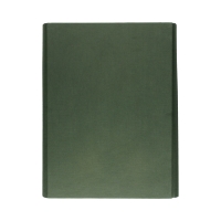 Teczka skrzydłowa rzep zielona 35mm Delfin