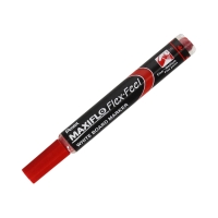 Marker tablic 1.0-5.0mm czerwony okrągły elastyczny Flex Feel Pentel