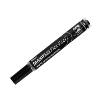 Marker tablic 1.0-5.0mm czarny okrągły elastyczny Flex Feel Pentel
