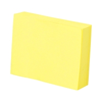 Karteczki samoprzylepne 38x51/100 żółte Taurus