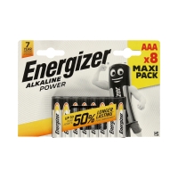 Bateria alkaliczna LR03 AAA Power Energizer - 8szt.
