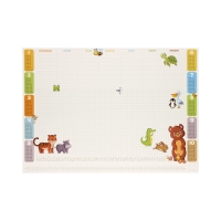 Podkladka biuwar planer Zwierzaki PP01