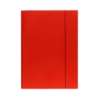 Teczka gumka A4 czerwona Kiel-Tech