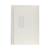 Teczka gumka A4 biała 300g Kiel-Tech