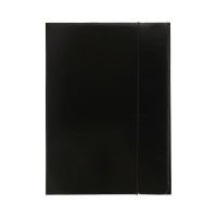 Teczka gumka A4 czarna kaszerowana Kiel-Tech