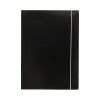 Teczka gumka A4 czarna 350g KIel-Tech