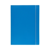 Teczka gumka A4 niebieska 350g Kiel-Tech