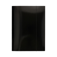 Teczka gumka A4 czarna VauPe 302/02