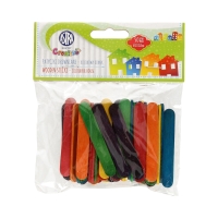 Patyczki kolorowe krótkie Kolorowy Domek - 50szt.