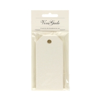 Zawieszki do prezentów brokatowe perłowe (15) YR51001