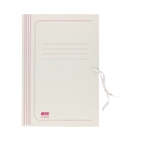 Teczka wiązana A4 biała Bigo