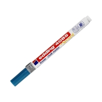 Marker kredowy do szyb 1.0-2.0mm niebieski metaliczny Edding 4085