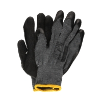 Rękawice powlekane Dick Basic szaro-czarne 8 Ardon (2)