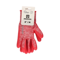Rękawice powlekane Nature Touch różowe 8 Ardon (2)