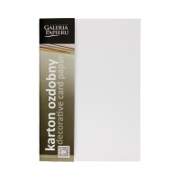 Karton ozdobny A4 180g Batyst biały (20)