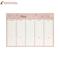 Plan lekcji Girls A4 B&B - mix wzorów dziewczęcych