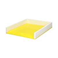 Półka dokumenty A4 biało/żółta Wow Leitz