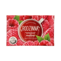 Herbata ekspresowa malina Rodzinna 100t