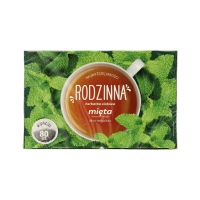 Herbata ekspresowa ziołowa mięta Rodzinna 80t