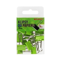 Klip 19mm 15szt. zielone Penmate