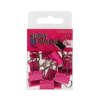 Klip 19mm 15szt. różowe Penmate