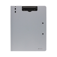 Teczka dwa klipy A4 szara Penmate