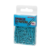 Spinacz R28mm jasnoniebieskie 150szt. Penmate