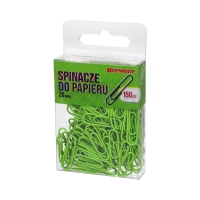 Spinacz R28mm zielone 150szt. Penmate
