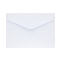 Koperty B6 gładkie białe 150g - 10szt.