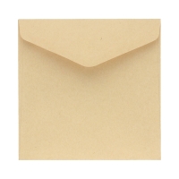 Koperty 160x160 ciemnobeżowe Nature 120g - 10 szt. w opak.