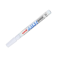 Marker olejowy 0.8-1.2mm biały okrągły Uni PX21