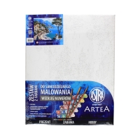 Zestaw do malowania farbami wg numerów Włoskie wakacje ASTRA 801022907